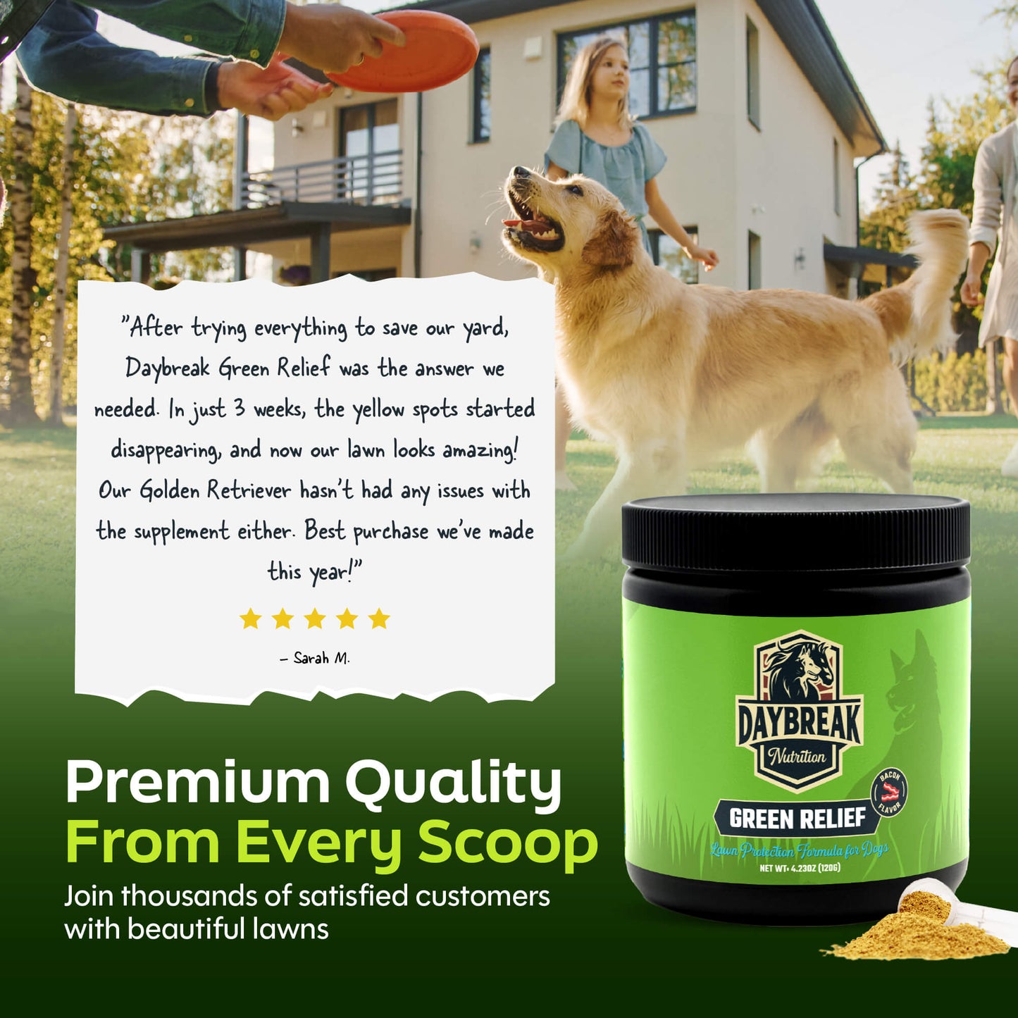 Green Relief Dog Urine Neutralizer for Lawn